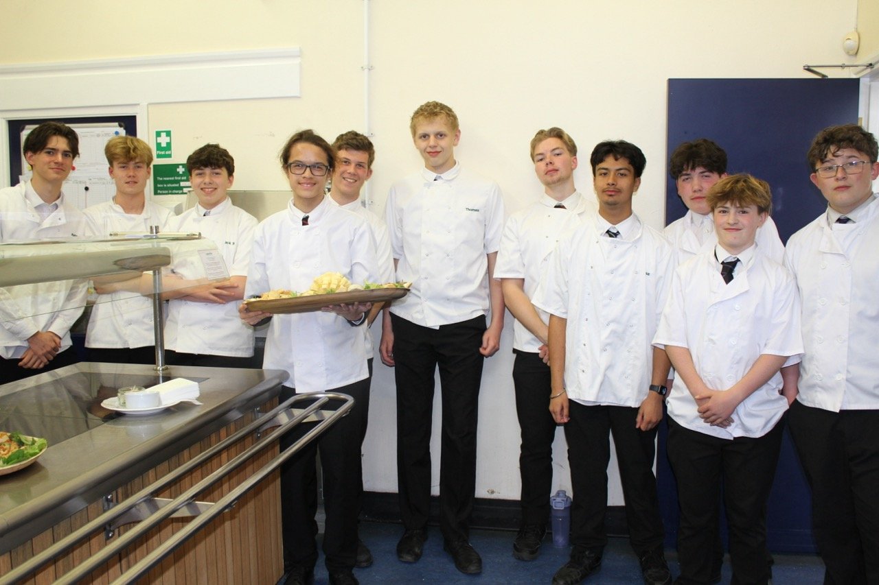 Catering at the Trust's Launch Event, provided by Food Technology students