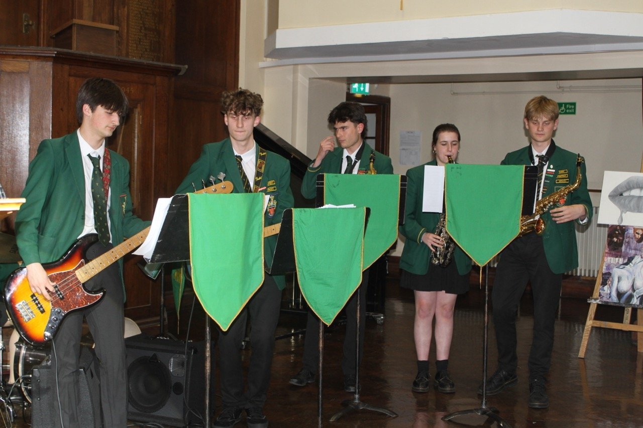 Students perform at the Trust's Launch Event