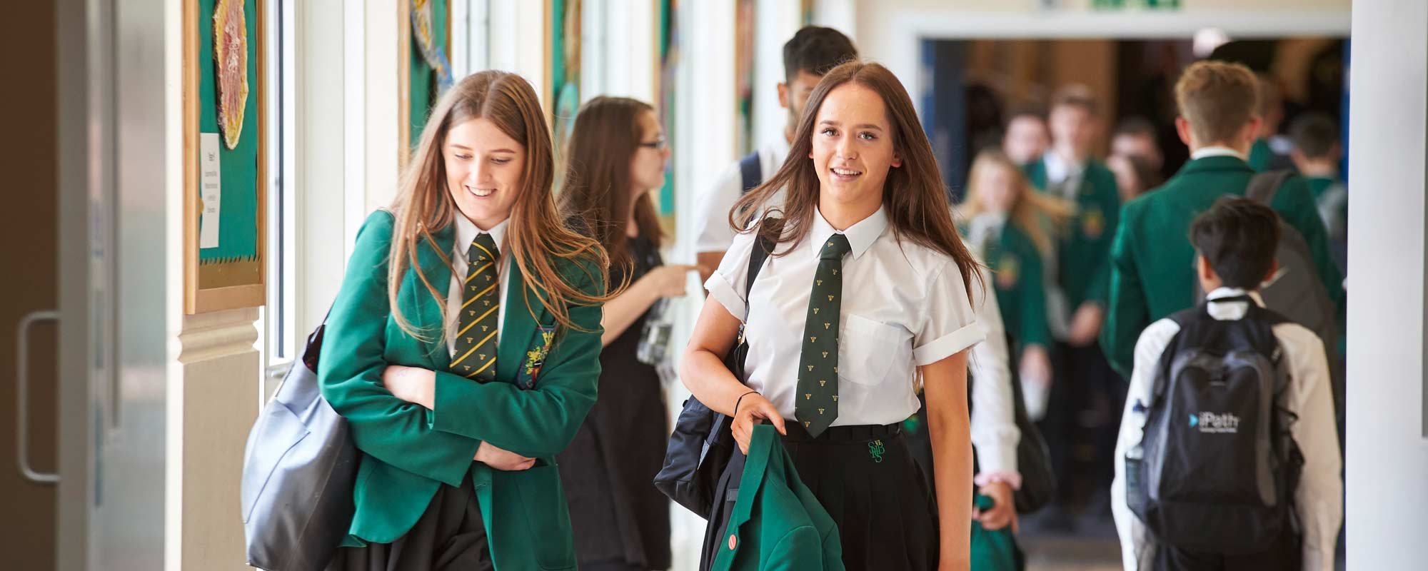 Sixth formers at SHSB